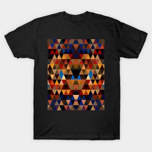 Sunset Colors Native Blanket Inspired Southwestern Colors T-Shirt